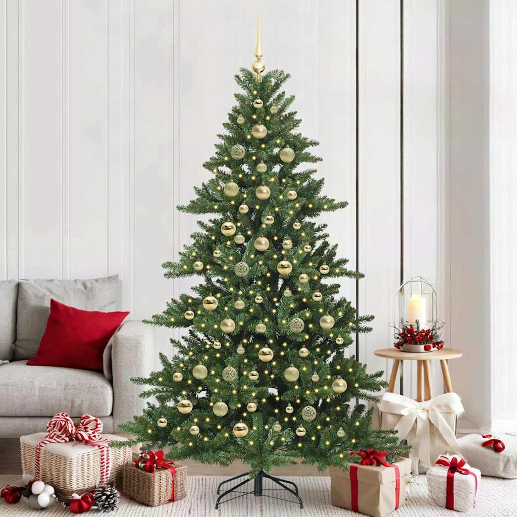 Künstlicher Klappbarer Weihnachtsbaum Pvc Und Stahl