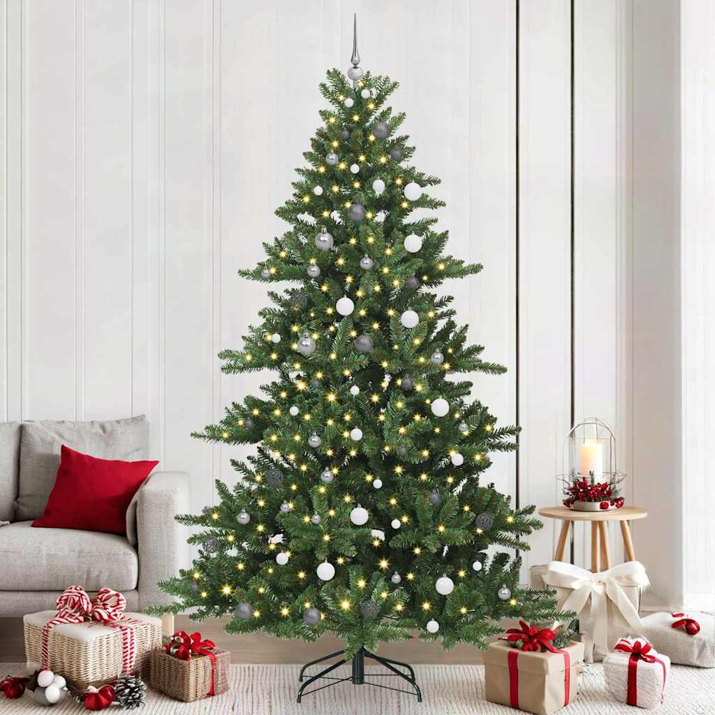 Künstlicher Klappbarer Weihnachtsbaum Pvc Und Stahl