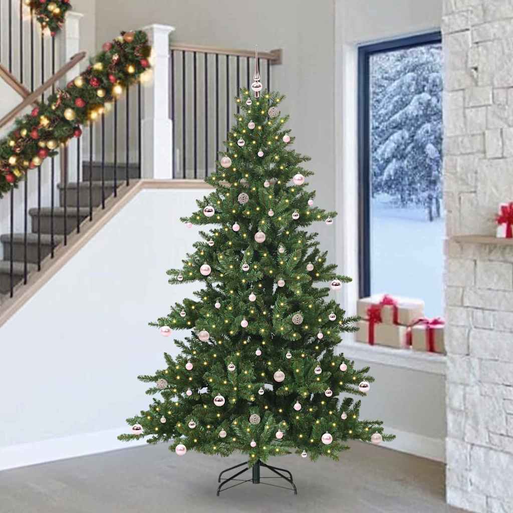 Künstlicher Klappbarer Weihnachtsbaum Pvc Und Stahl