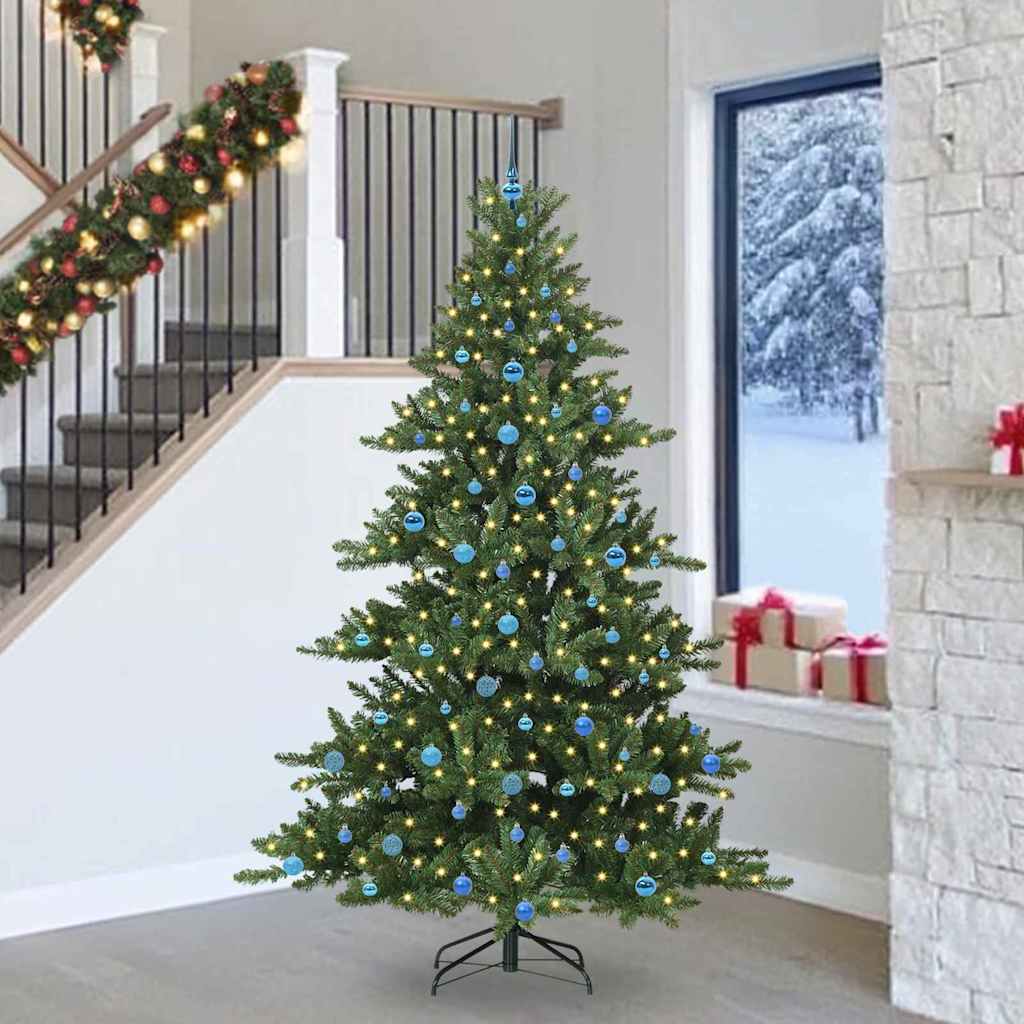 Künstlicher Klappbarer Weihnachtsbaum Pvc Und Stahl