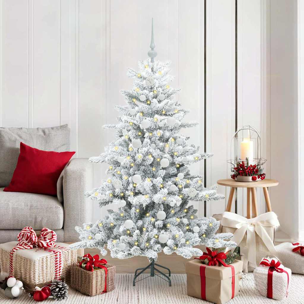 Künstlicher Klappbarer Weihnachtsbaum Pvc Und Stahl