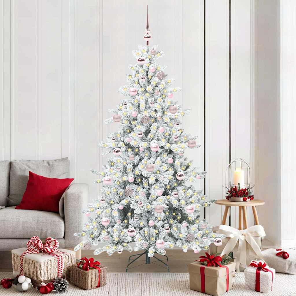 Künstlicher Klappbarer Weihnachtsbaum Pvc Und Stahl