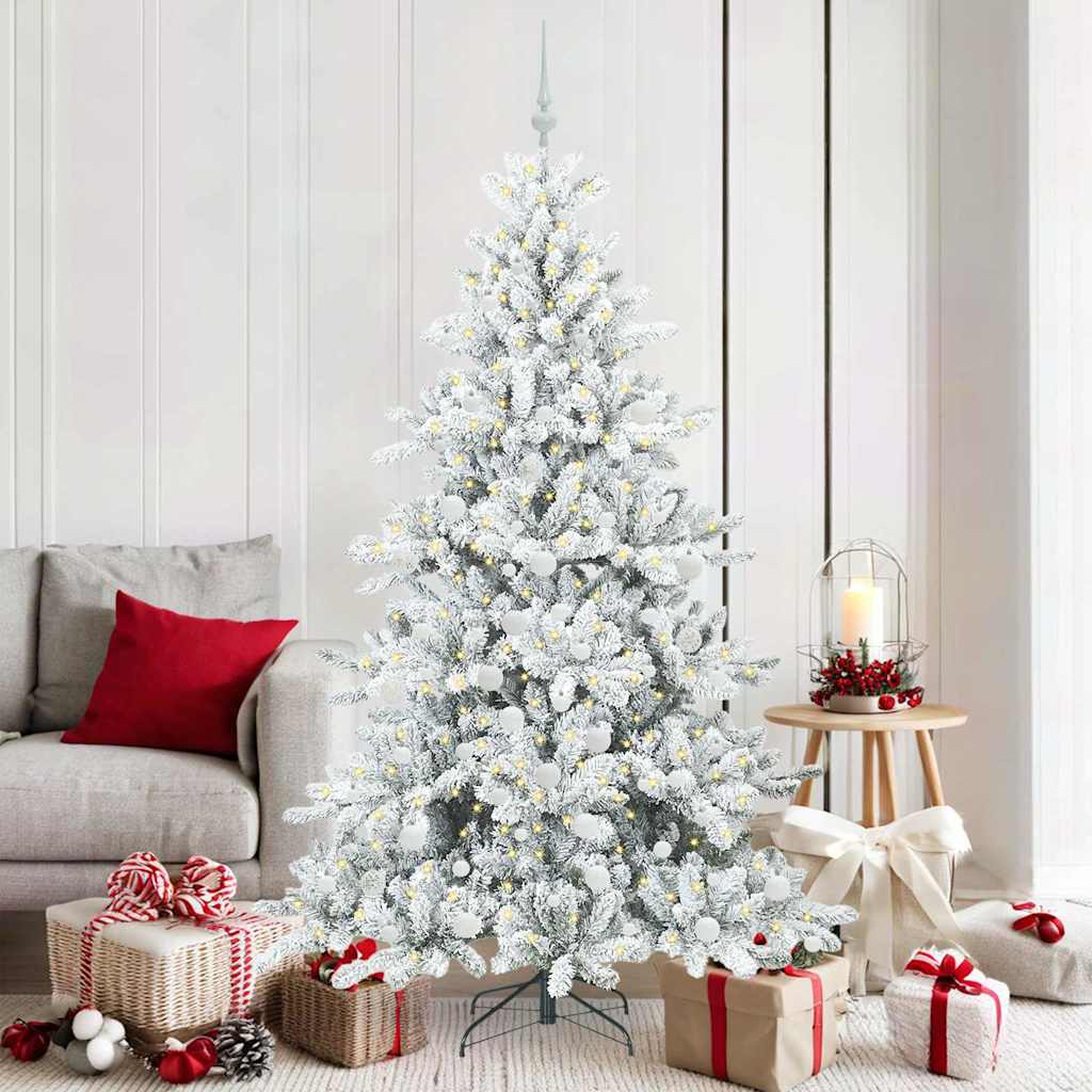 Künstlicher Klappbarer Weihnachtsbaum Pvc Und Stahl