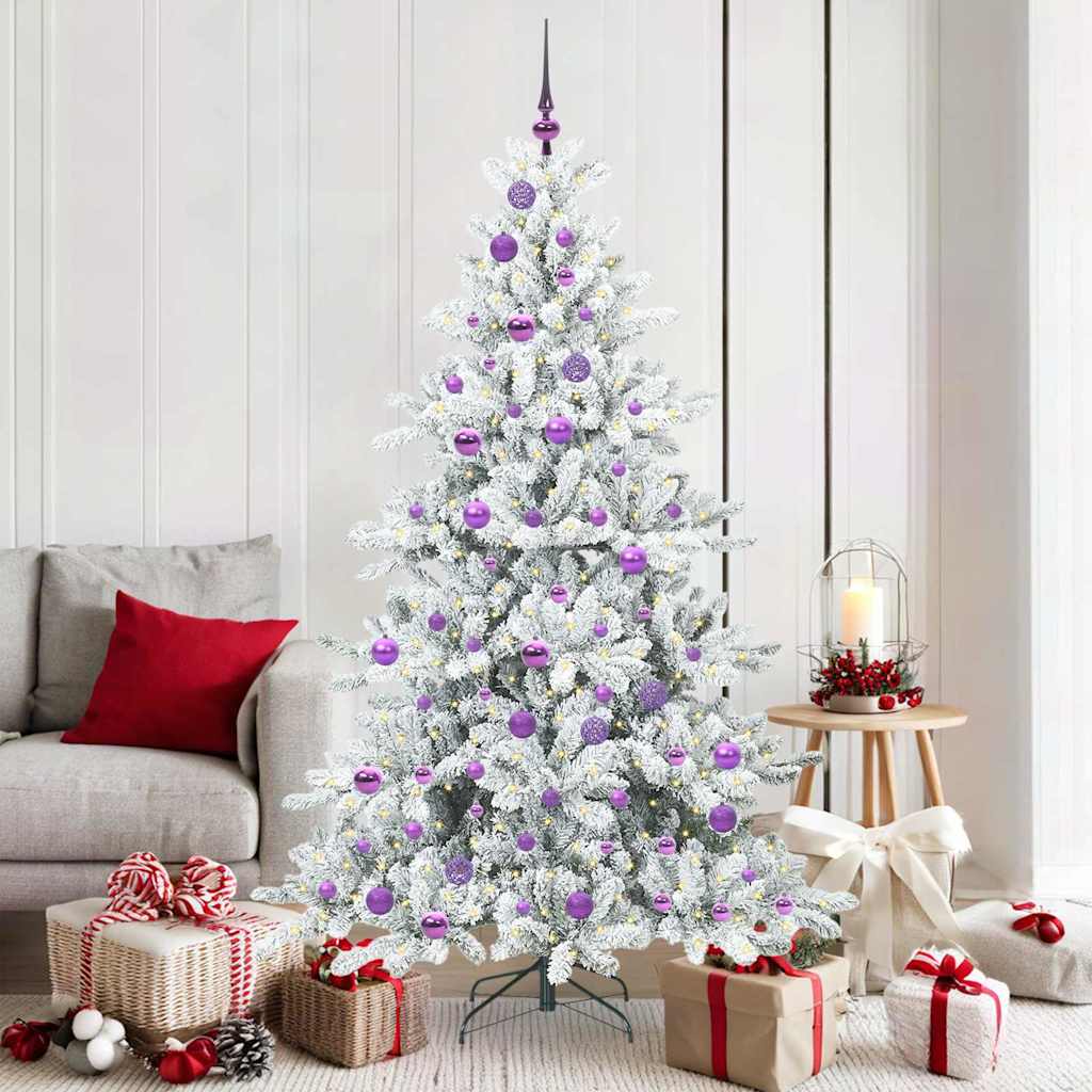 Künstlicher Klappbarer Weihnachtsbaum Pvc Und Stahl