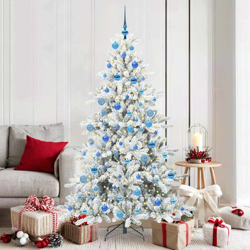 Künstlicher Klappbarer Weihnachtsbaum Pvc Und Stahl
