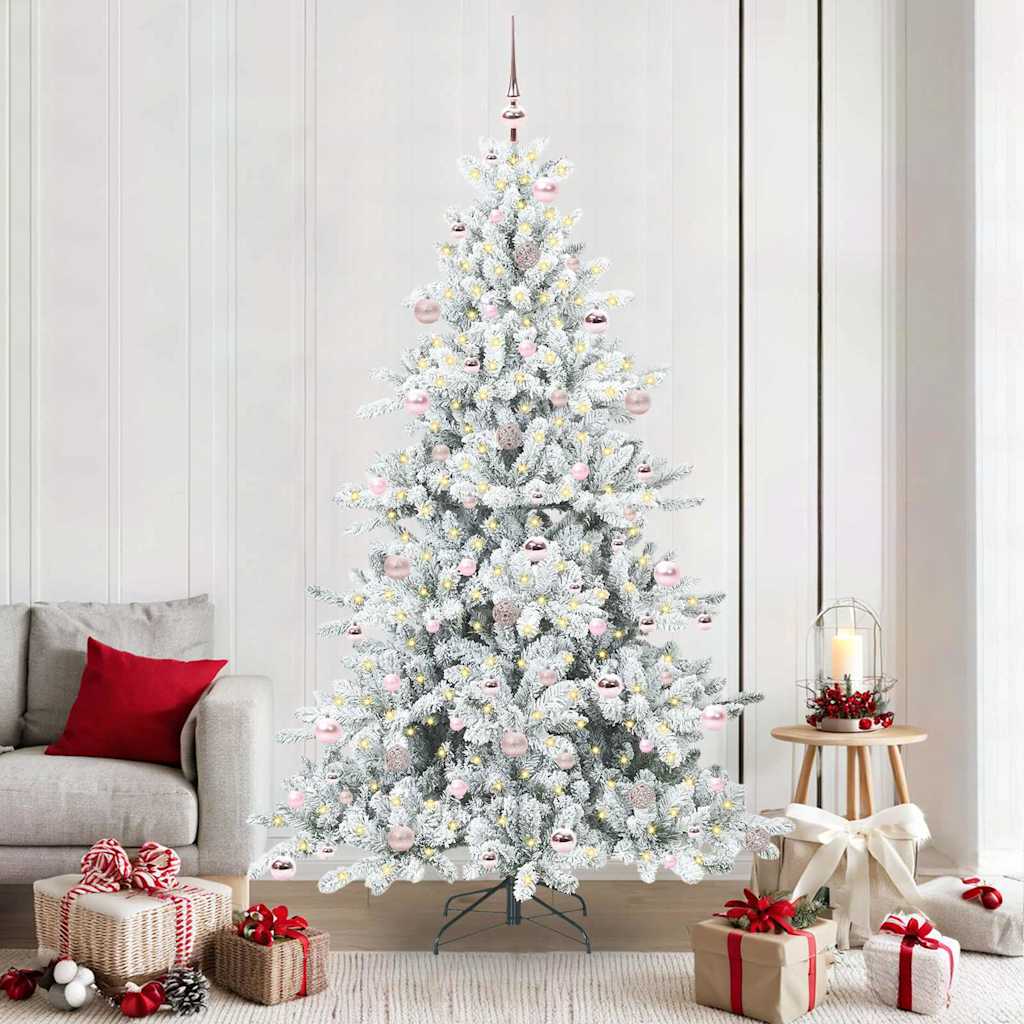 Künstlicher Klappbarer Weihnachtsbaum Pvc Und Stahl