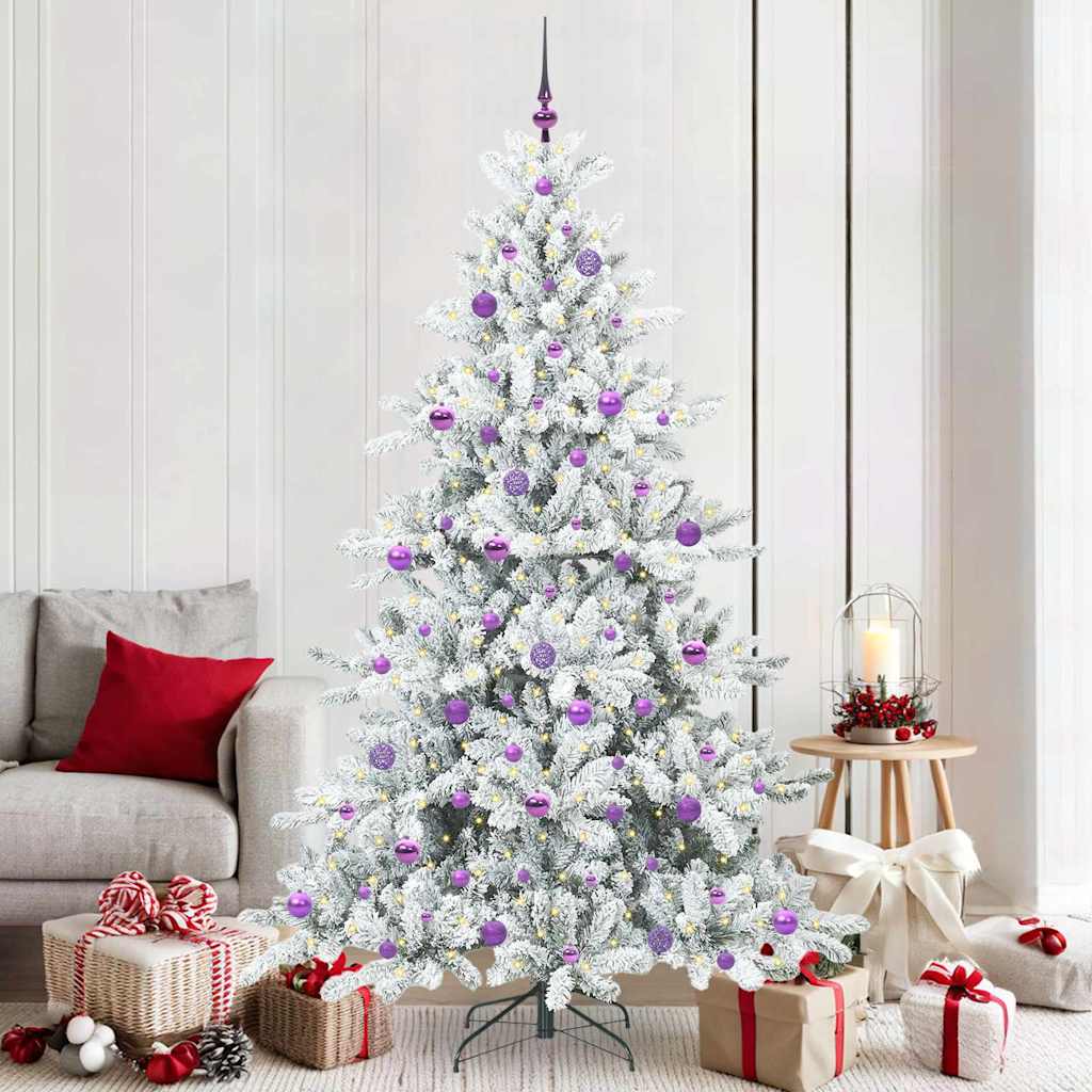 Künstlicher Klappbarer Weihnachtsbaum Pvc Und Stahl