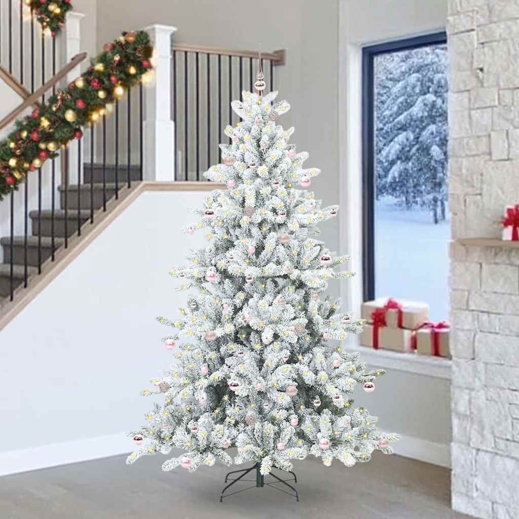 Künstlicher Klappbarer Weihnachtsbaum Pvc Und Stahl