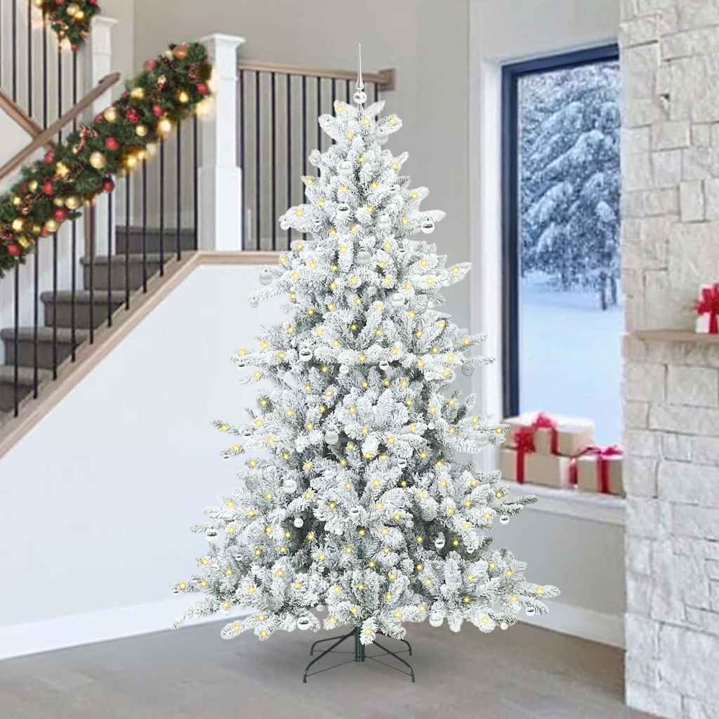 Künstlicher Klappbarer Weihnachtsbaum Pvc Und Stahl