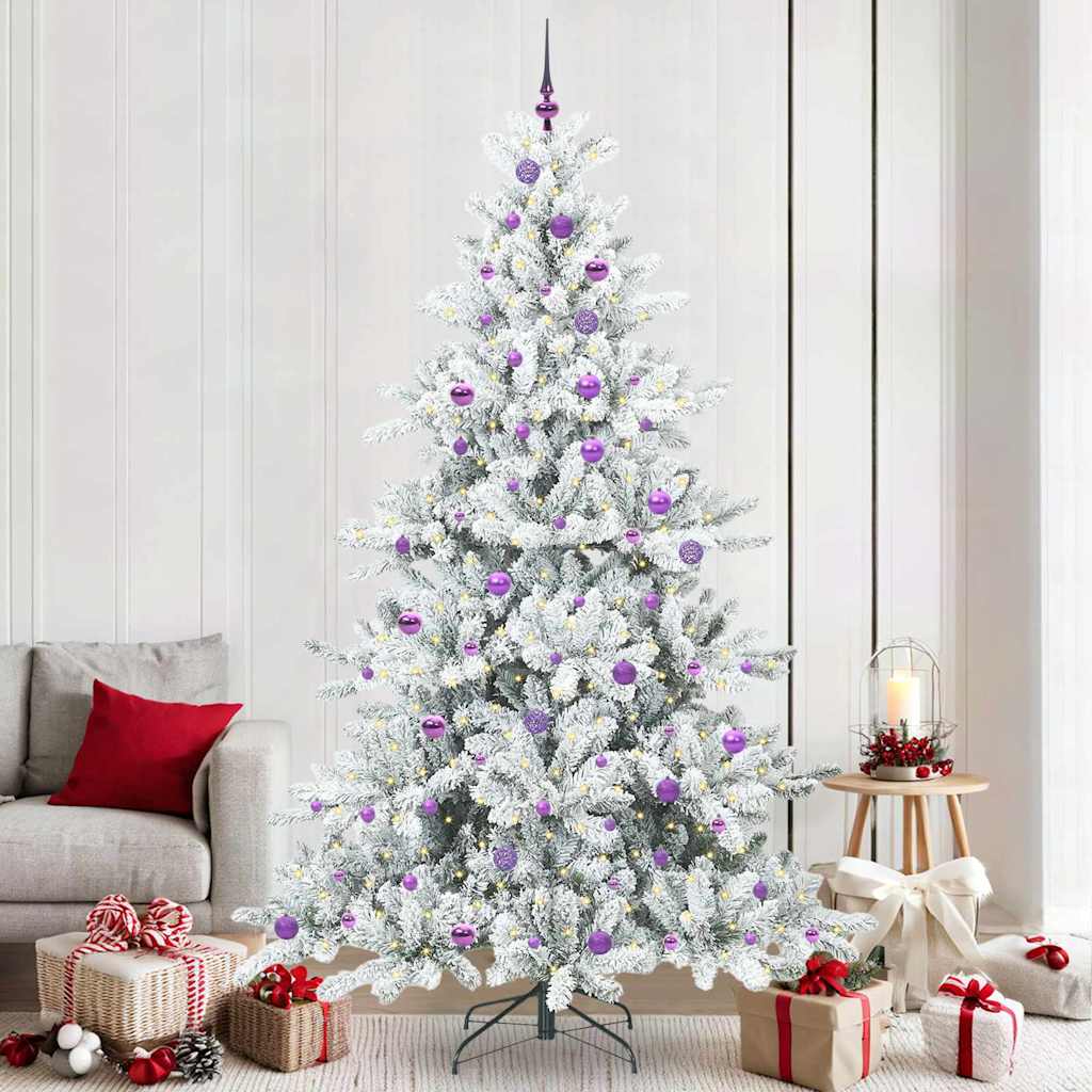 Künstlicher Klappbarer Weihnachtsbaum Pvc Und Stahl