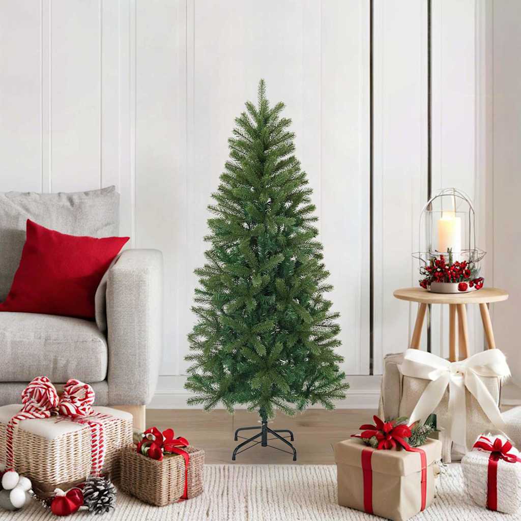 Künstlicher Weihnachtsbaum Grün Pvc, Pe Und Stahl