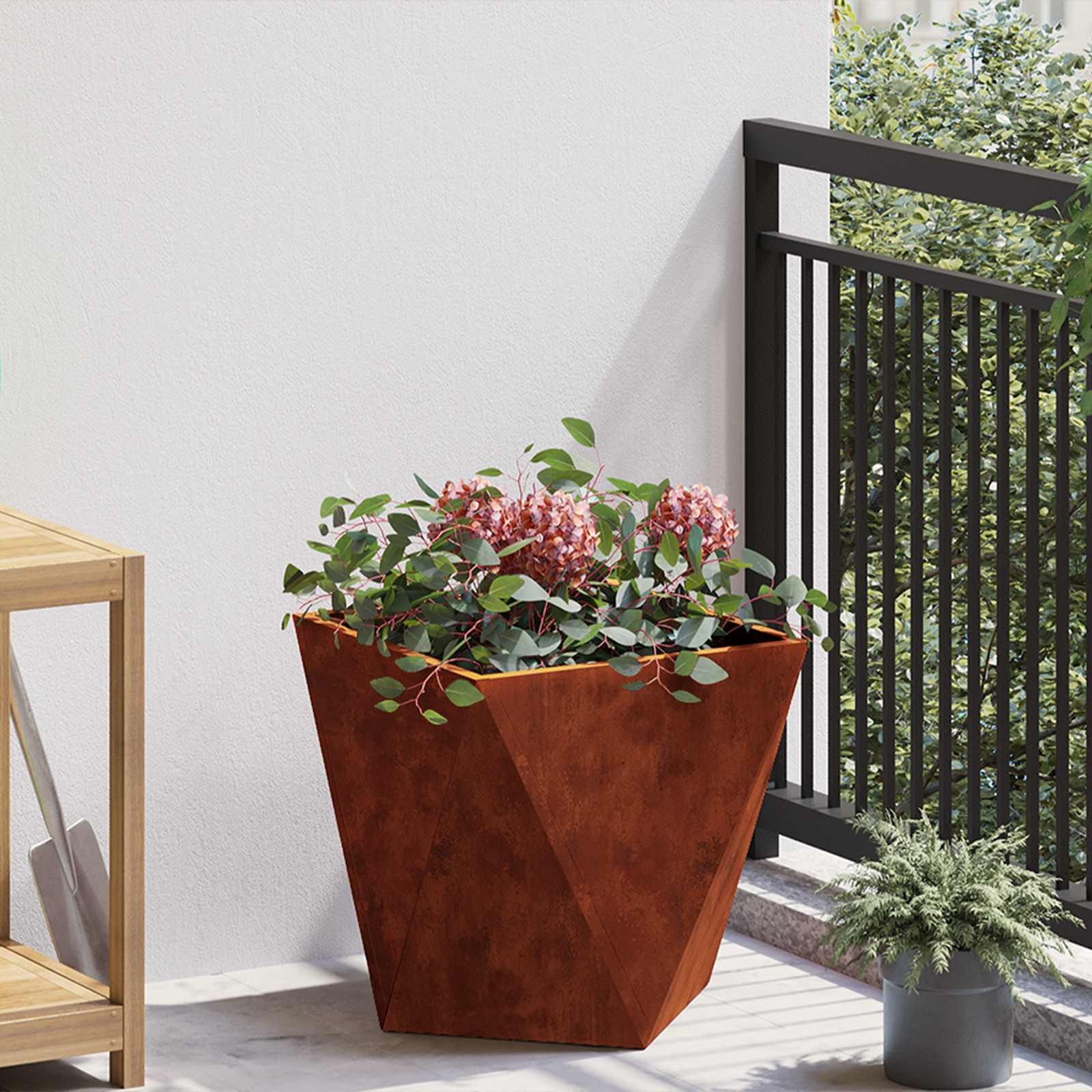 Pflanzkübel Stahl