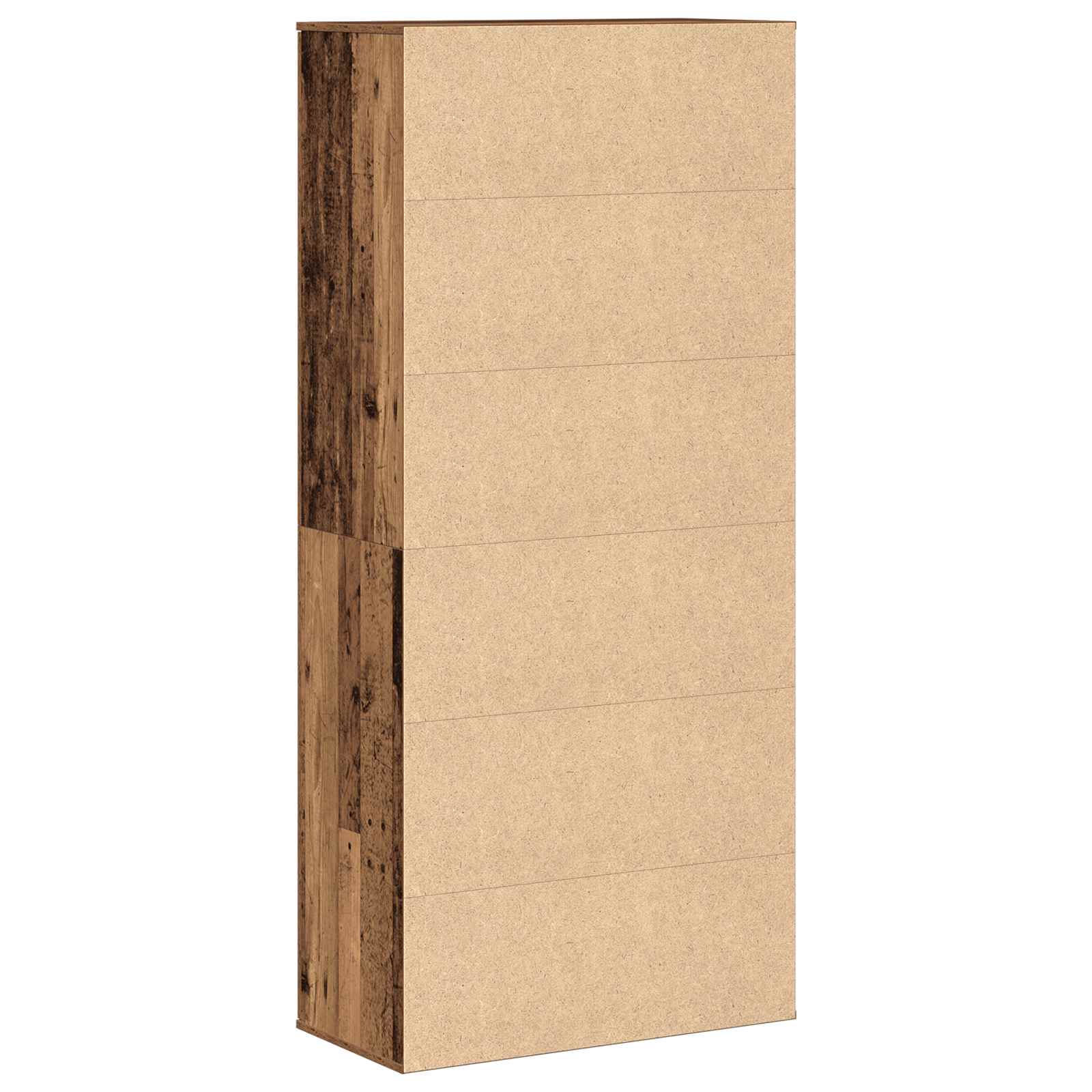 Hochschrank Mit Regal 80 X 39 X 178 Cm Holzwerkstoff