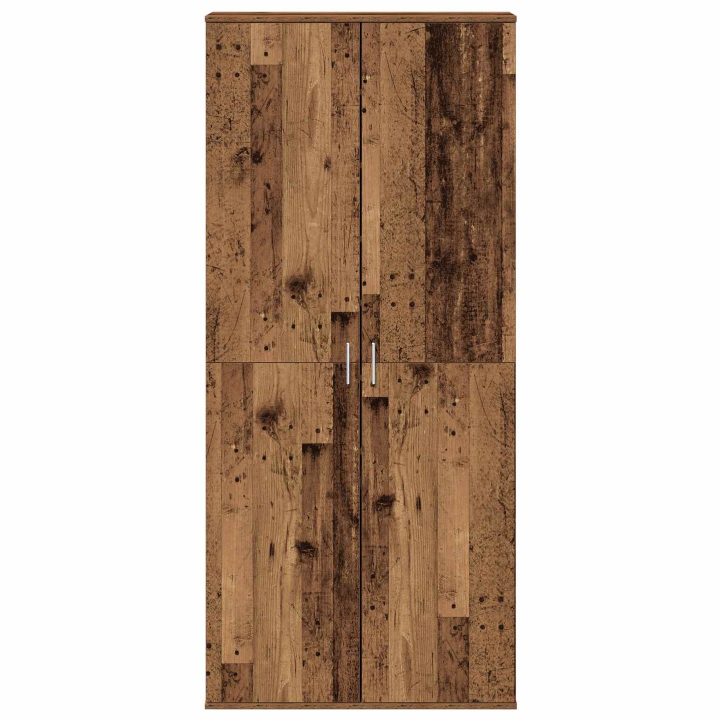 Hochschrank Mit Regal 80 X 39 X 178 Cm Holzwerkstoff