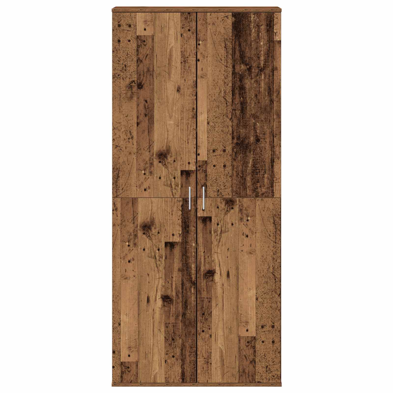 Hochschrank Mit Regal 80 X 39 X 178 Cm Holzwerkstoff