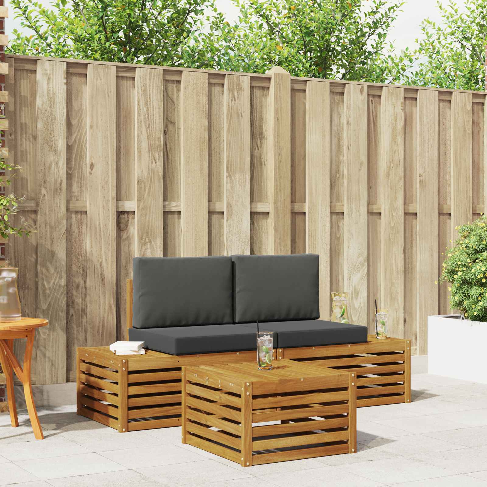 Outdoor-Sofagarnitur 4 Stück