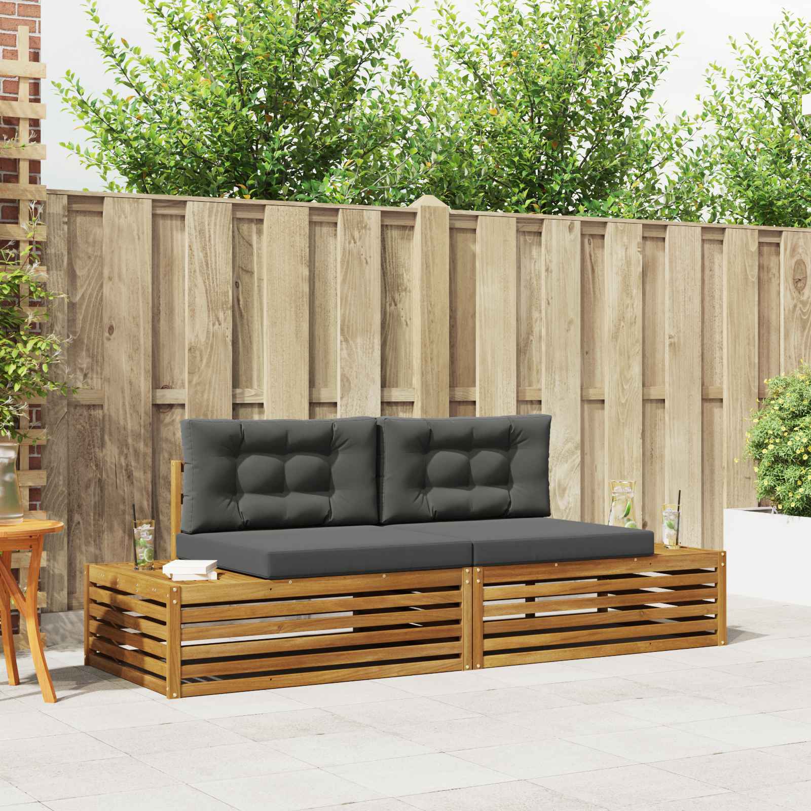 Outdoor-Sofagarnitur 3 Stück