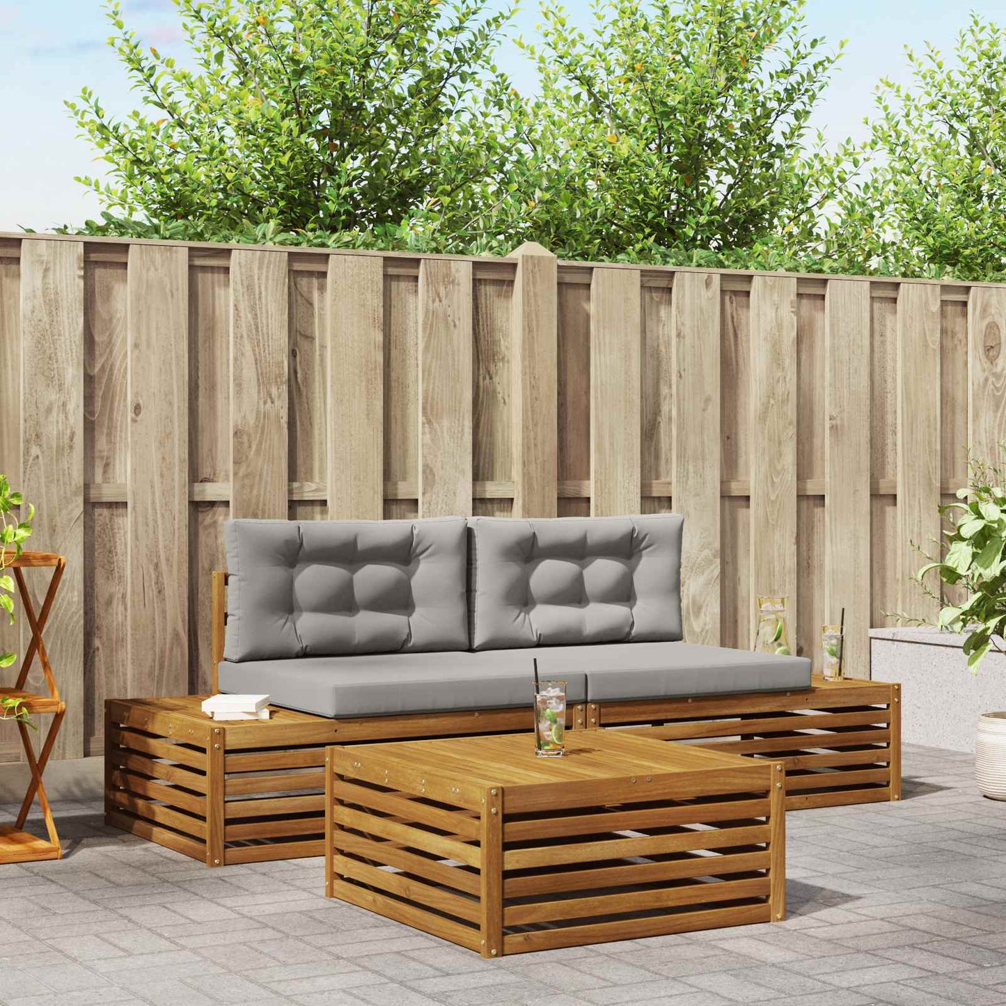 Outdoor-Sofagarnitur 4 Stück
