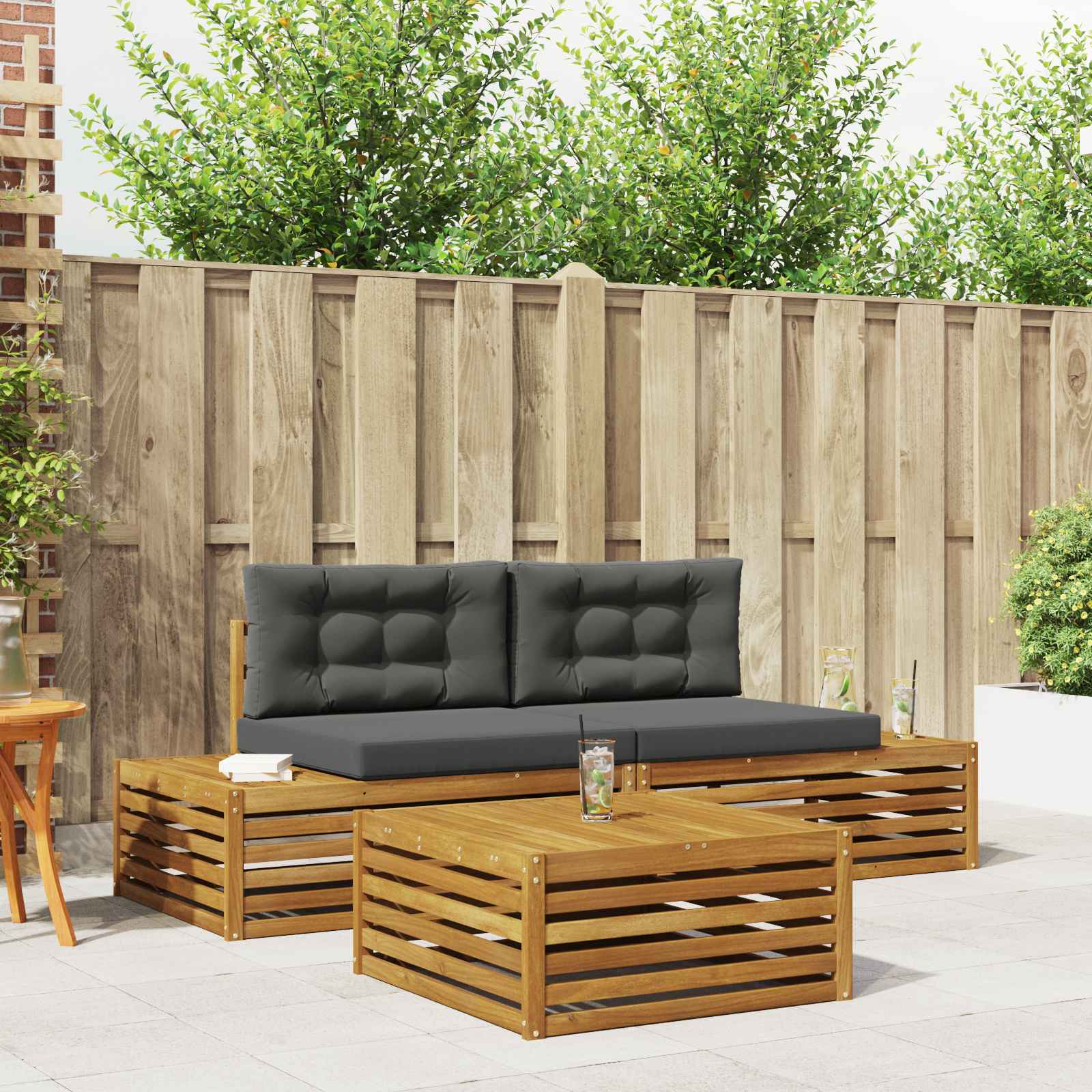 Outdoor-Sofagarnitur 4 Stück