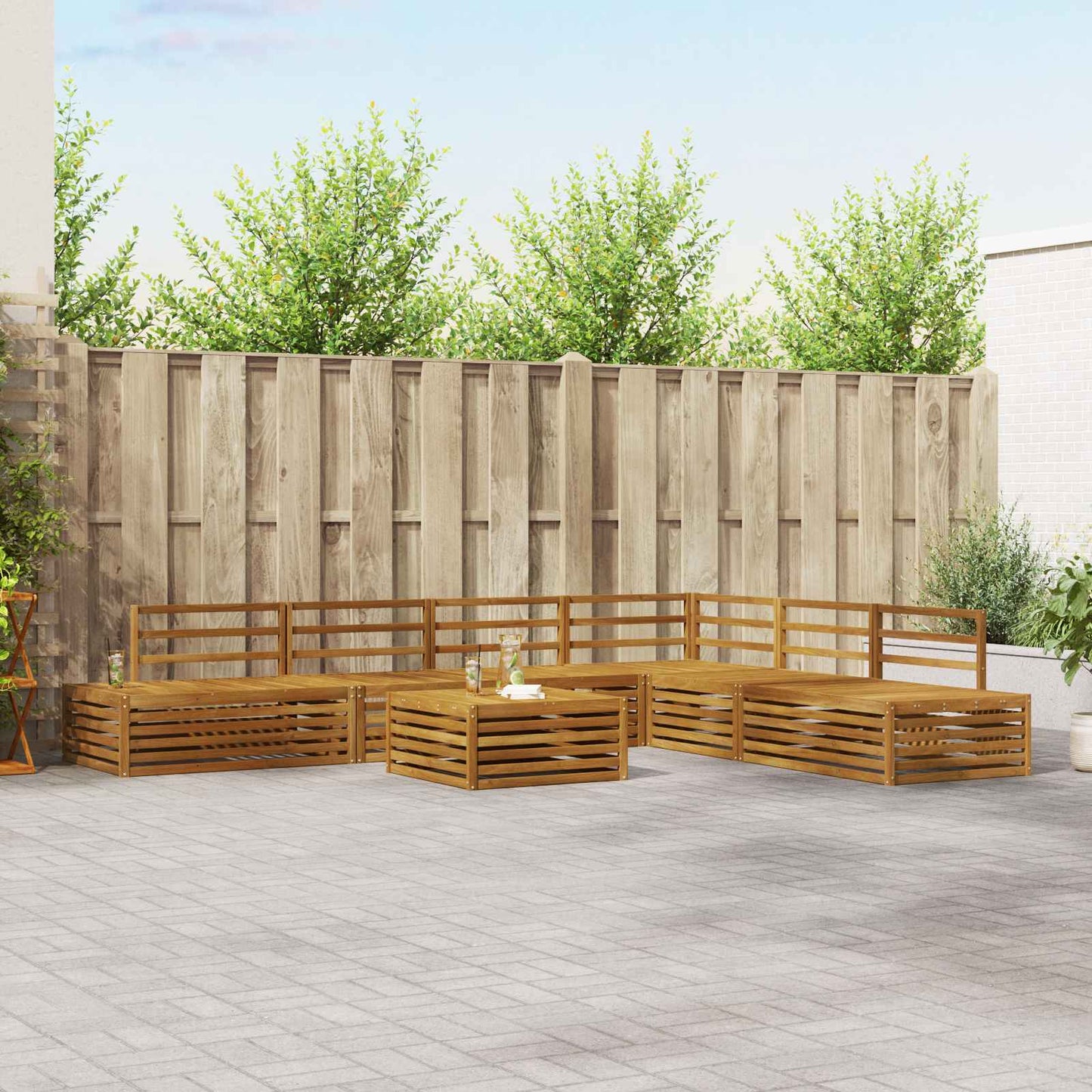 Outdoor-Sofagarnitur 8 Stück