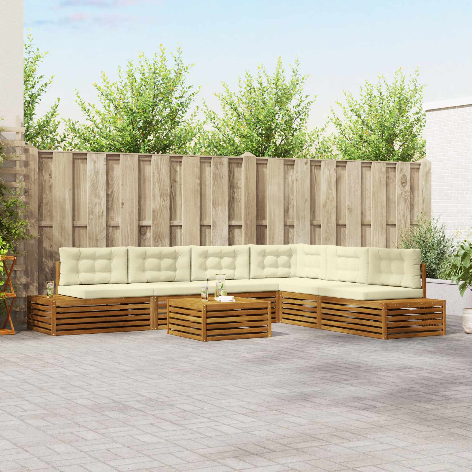 Outdoor-Sofagarnitur 8 Stück