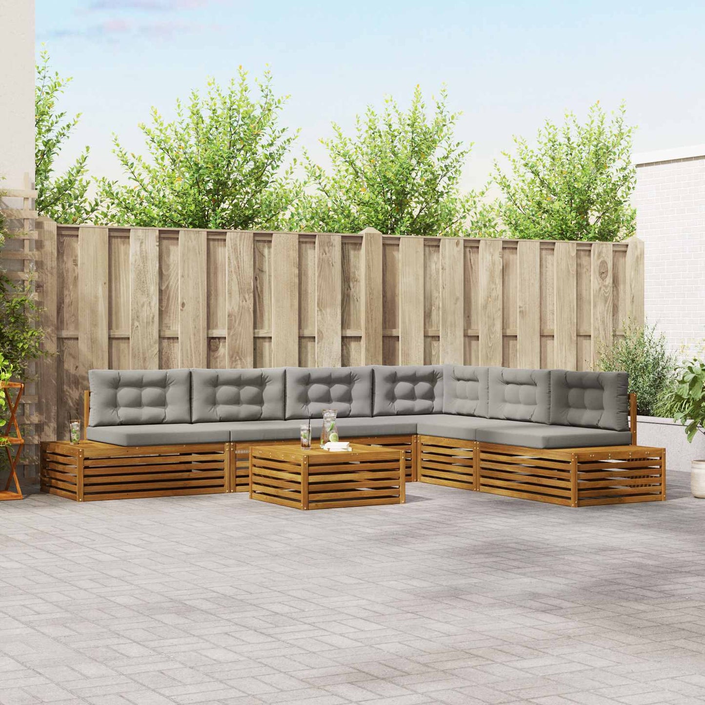 Outdoor-Sofagarnitur 8 Stück