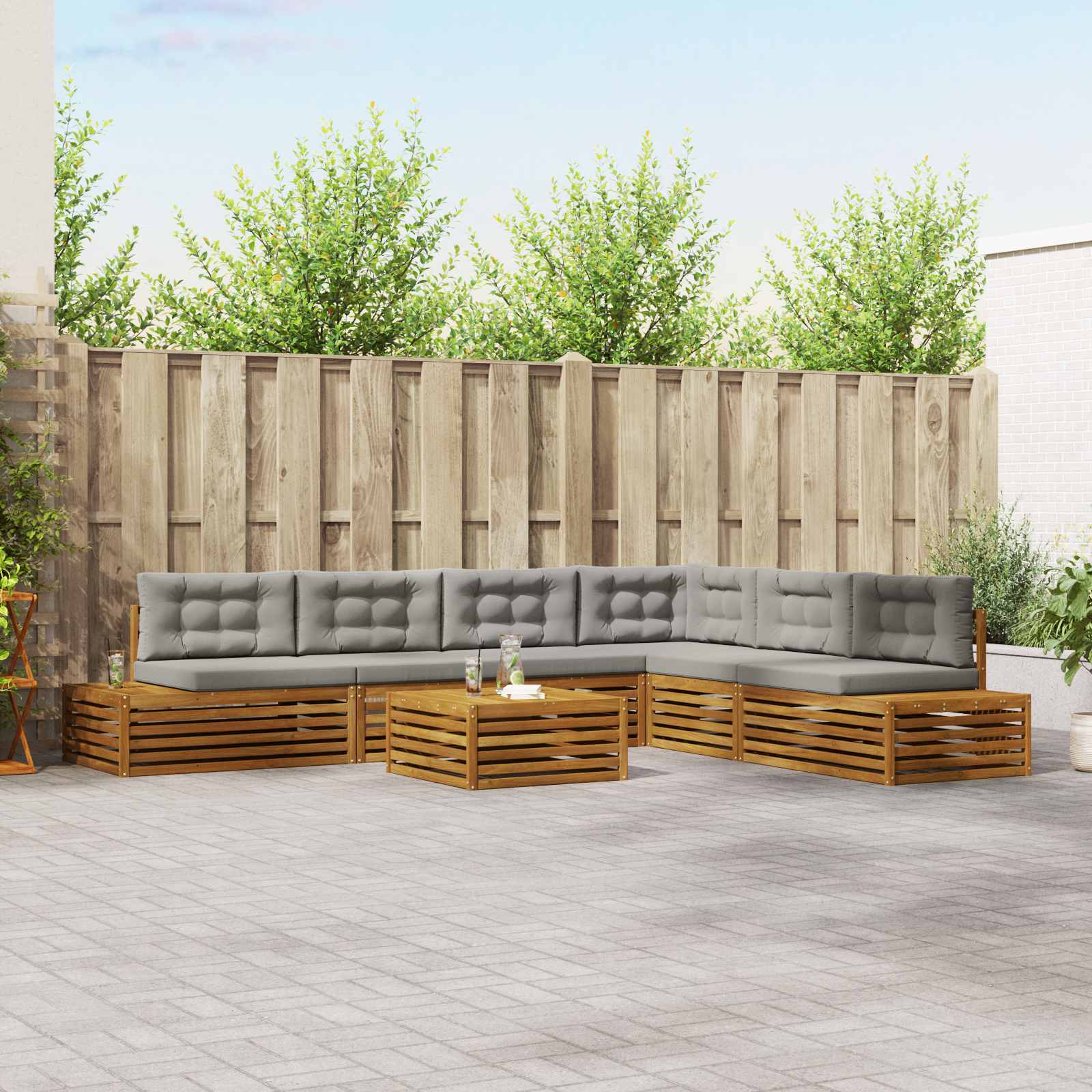 Outdoor-Sofagarnitur 8 Stück