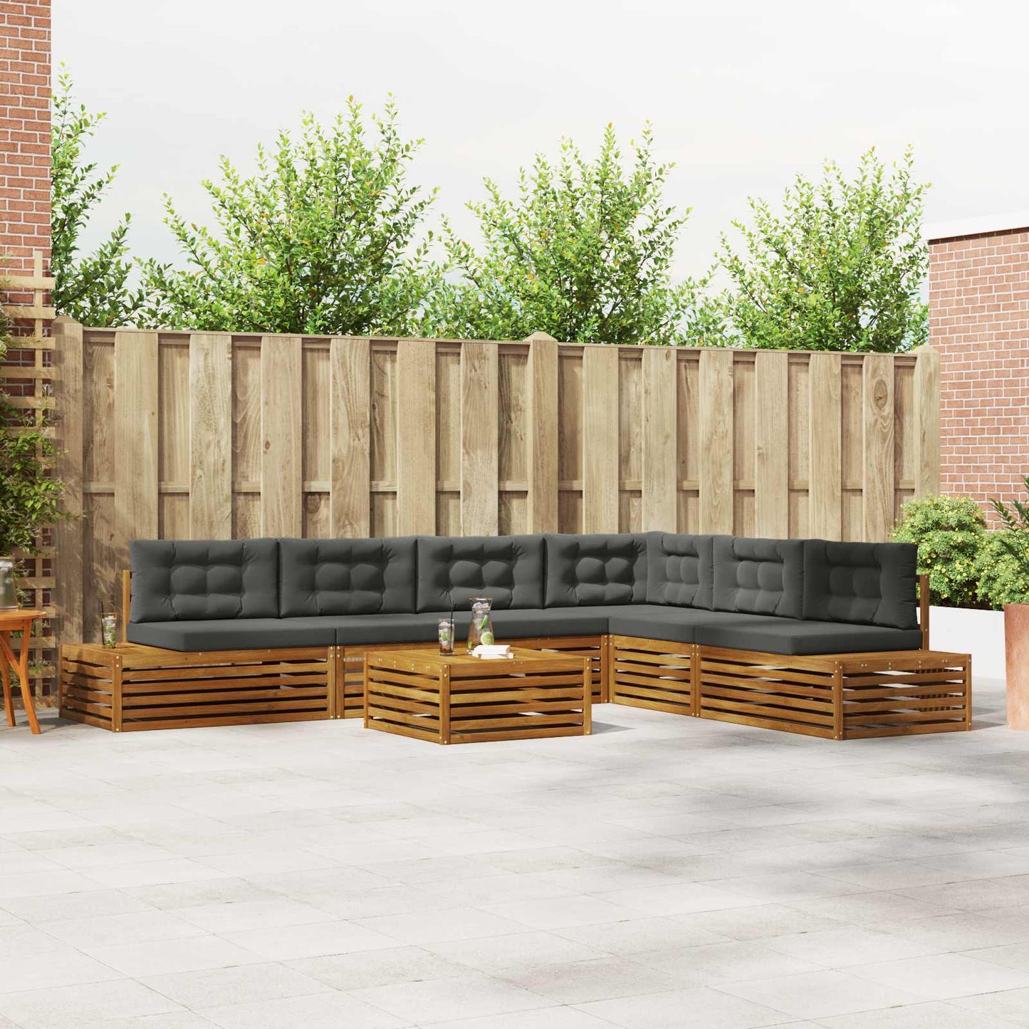 Outdoor-Sofagarnitur 8 Stück
