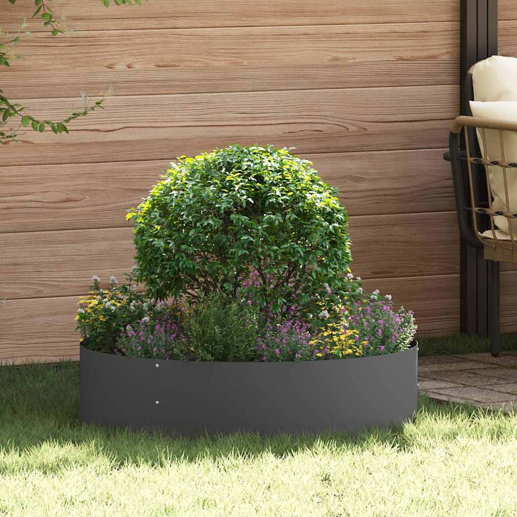 Pflanzenring 5 Pcs 30 X 30 X 20 Cm Kaltgewalzter Stahl