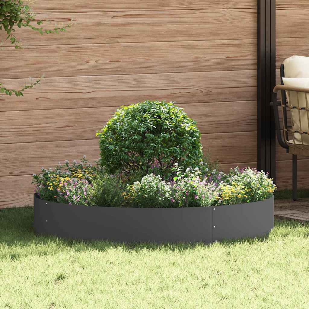 Pflanzenring 5 Pcs 30 X 30 X 20 Cm Kaltgewalzter Stahl