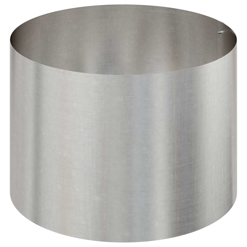 Garten-Pflanzgefäß Silber 90 X 90 X 20 Cm