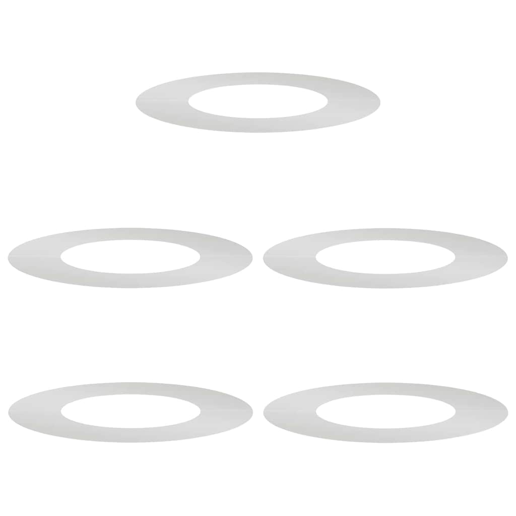 Geeignet Für Flache Baumringe 5 Pcs Silber Ø40 /