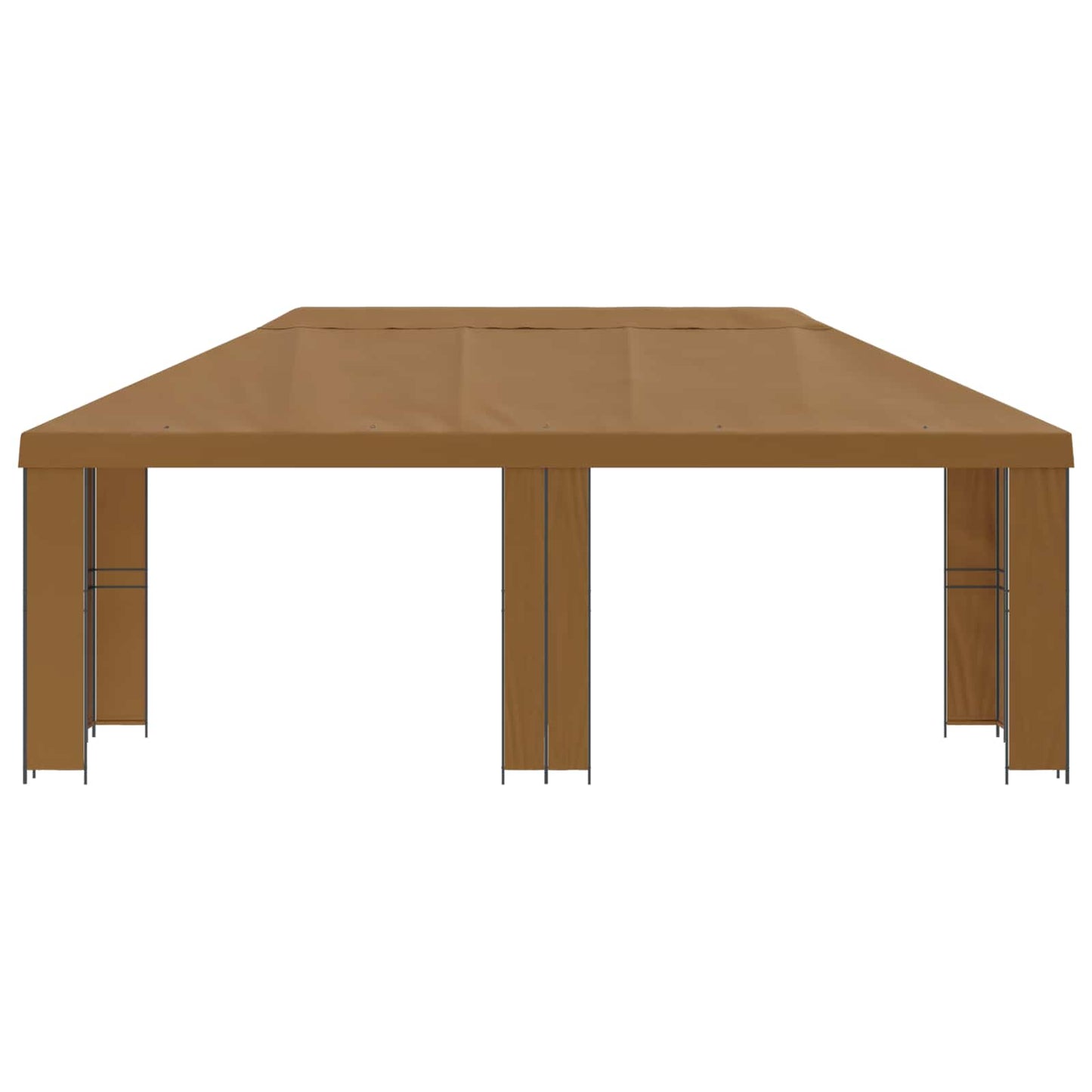 Garten Pavillon 6 X 3 M Polyester Und Stahl 190
