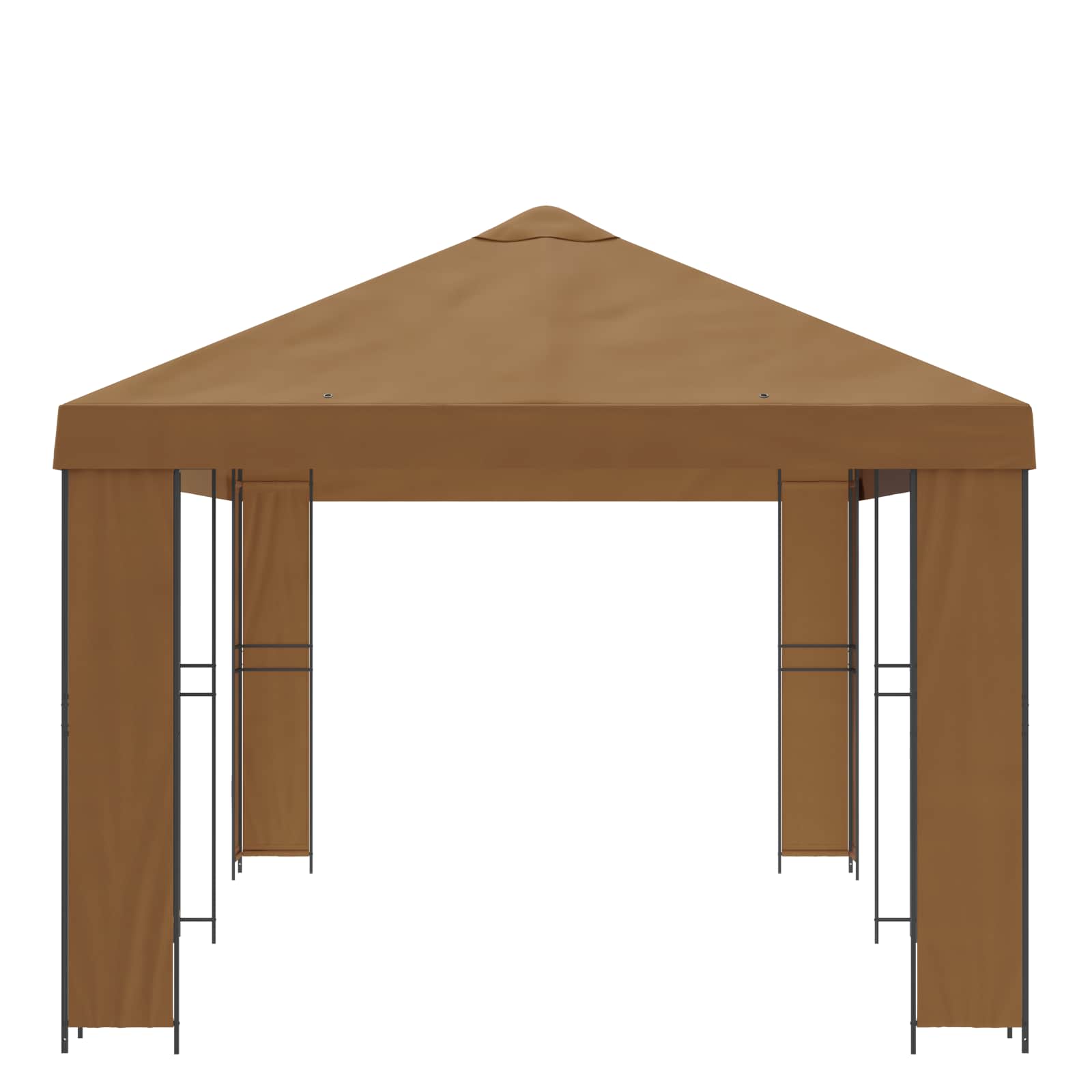 Garten Pavillon 6 X 3 M Polyester Und Stahl 190