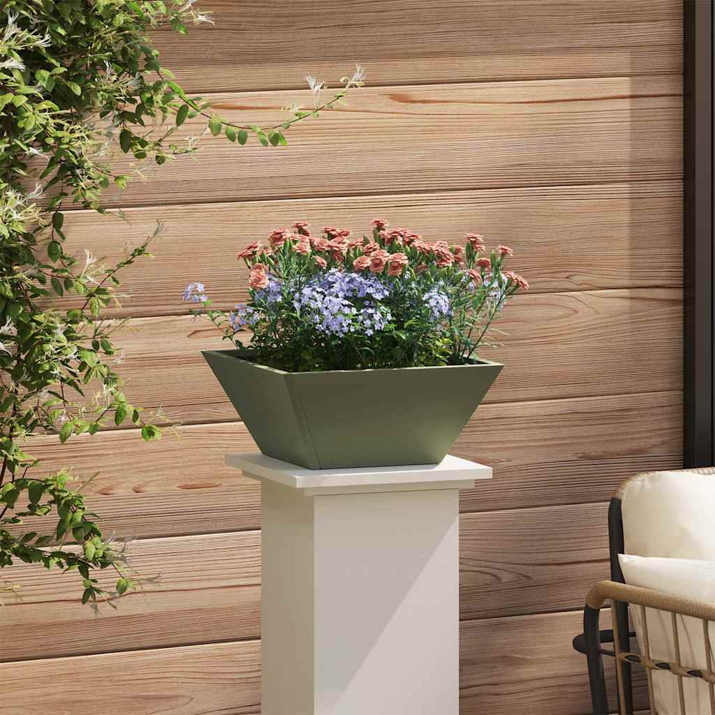 Garten-Pflanzgefäß Olive Grün