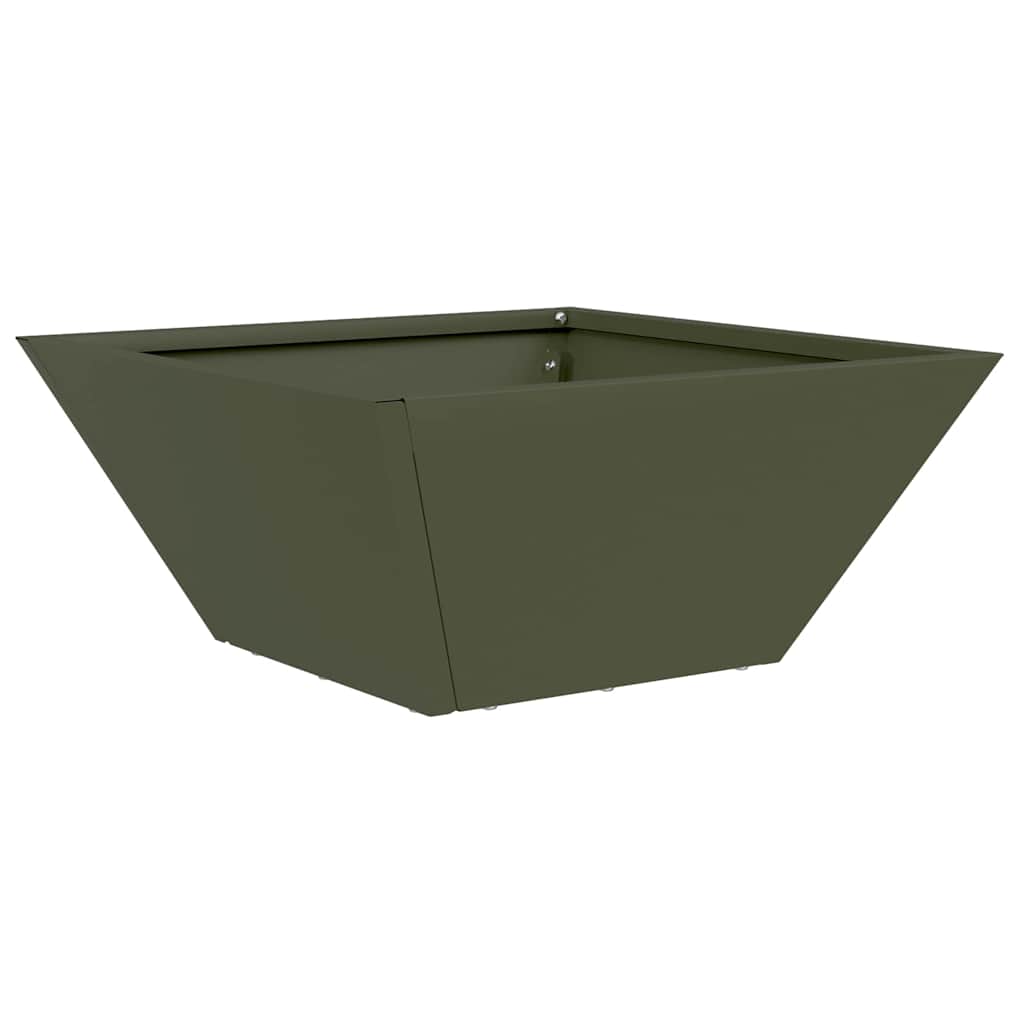 Garten-Pflanzgefäß Olive Grün