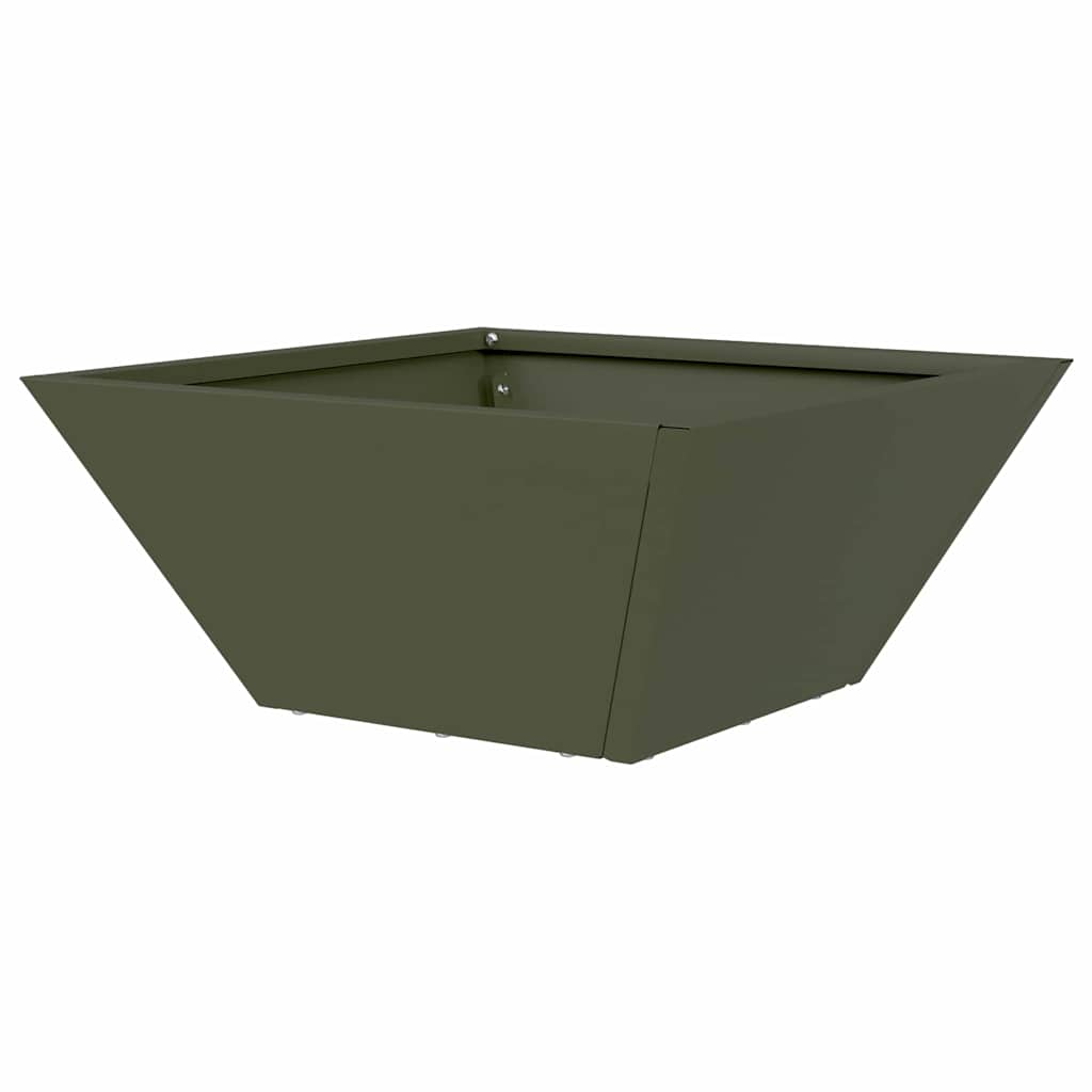 Garten-Pflanzgefäß Olive Grün