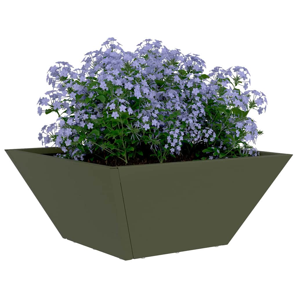 Garten-Pflanzgefäß Olive Grün
