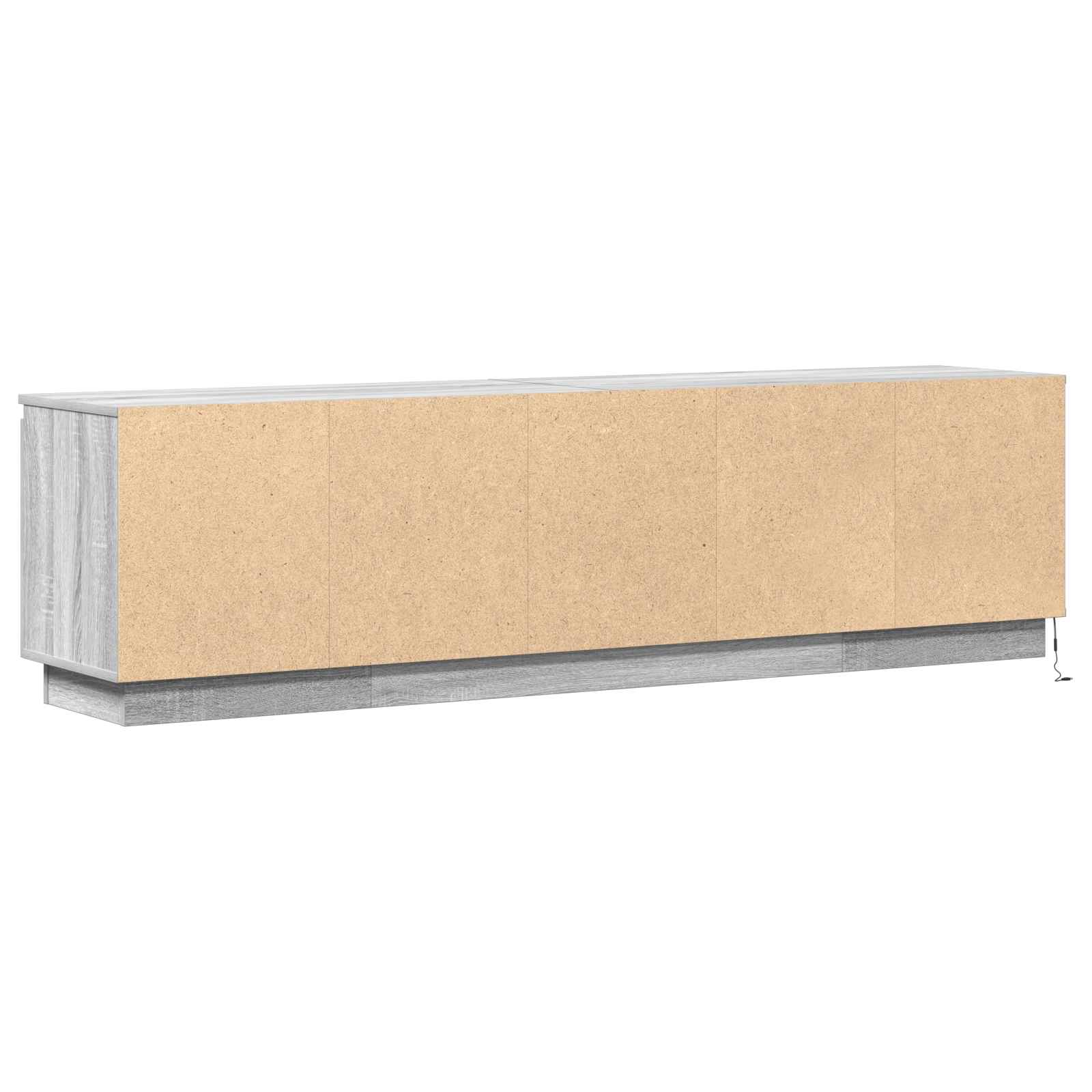 Tv-Schränk Graues Sonoma 180 X 38 X 49 Cm Holzwerkstoff