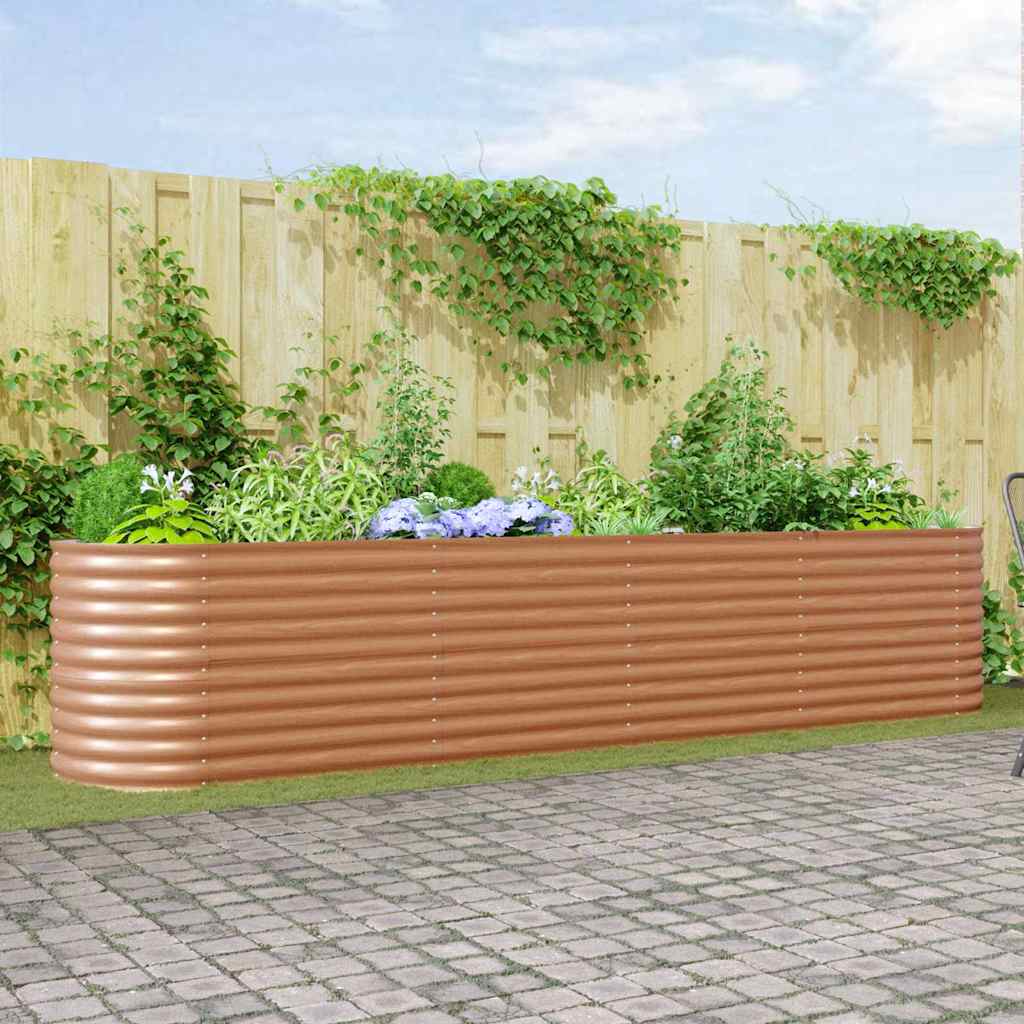 Garten-Hochbeet Verzinkter Stahl N