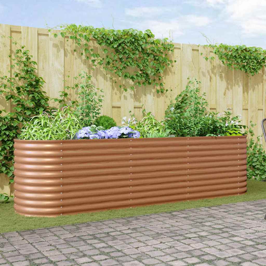 Garten-Hochbeet Verzinkter Stahl N