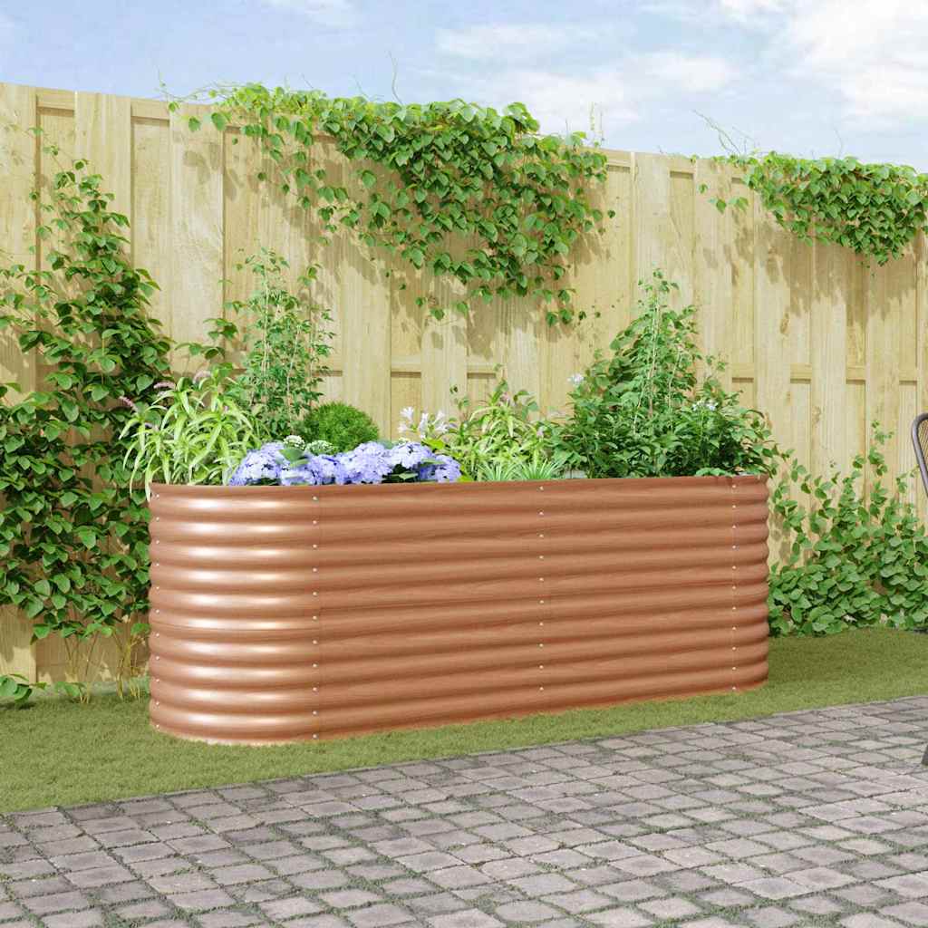 Garten-Hochbeet Verzinkter Stahl N