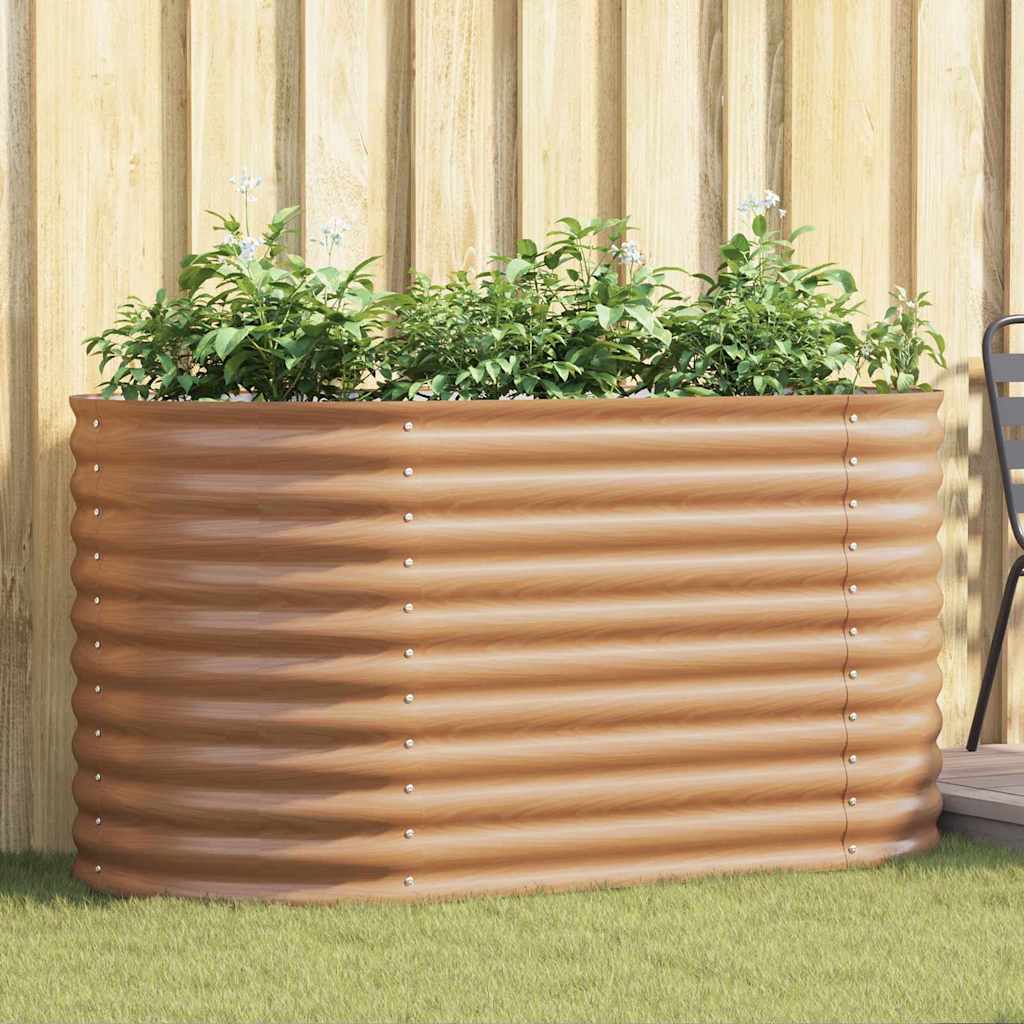 Garten-Hochbeet Verzinkter Stahl N
