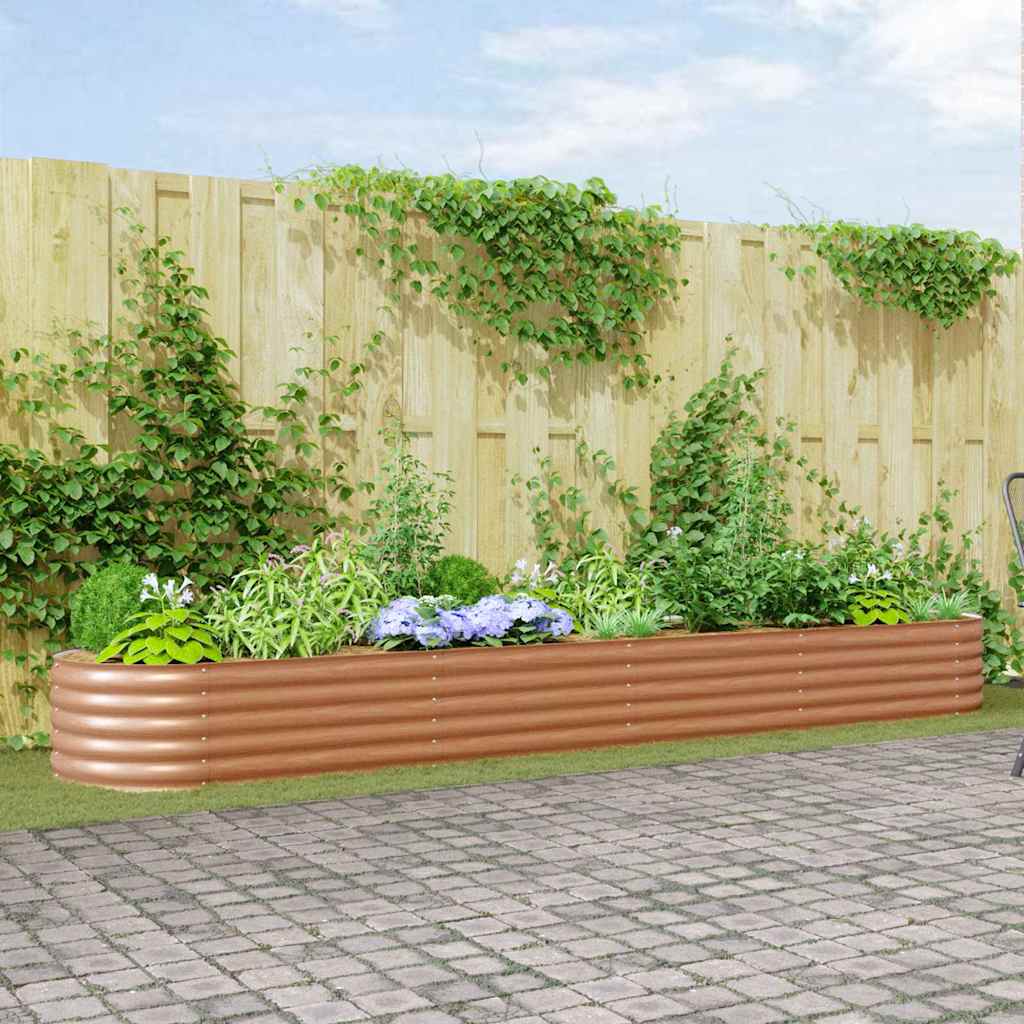 Garten-Hochbeet Verzinkter Stahl N