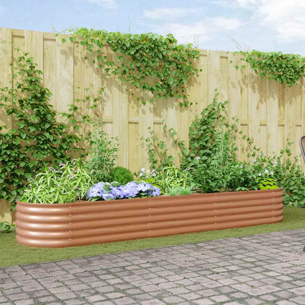 Garten-Hochbeet Verzinkter Stahl N