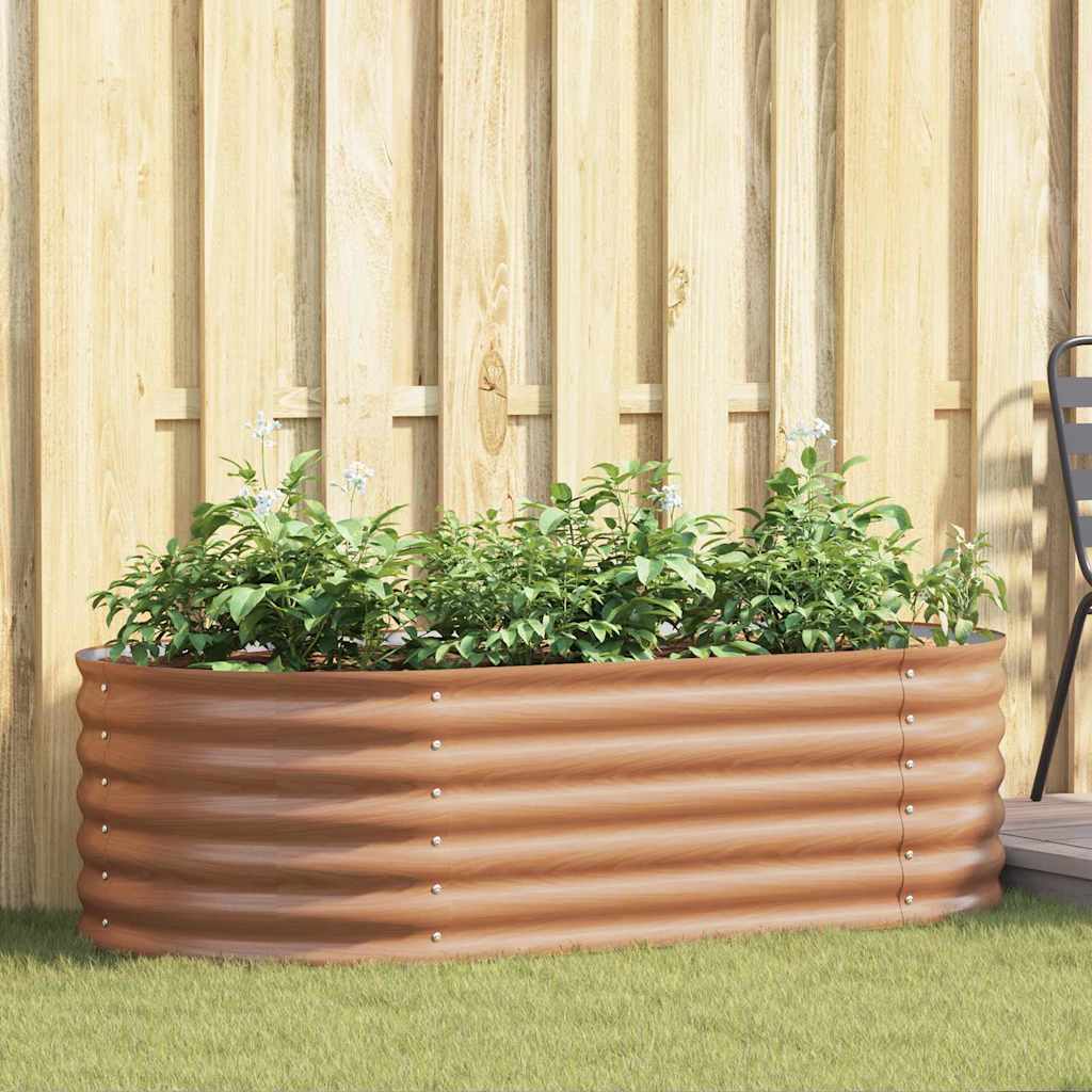 Garten-Hochbeet Verzinkter Stahl N