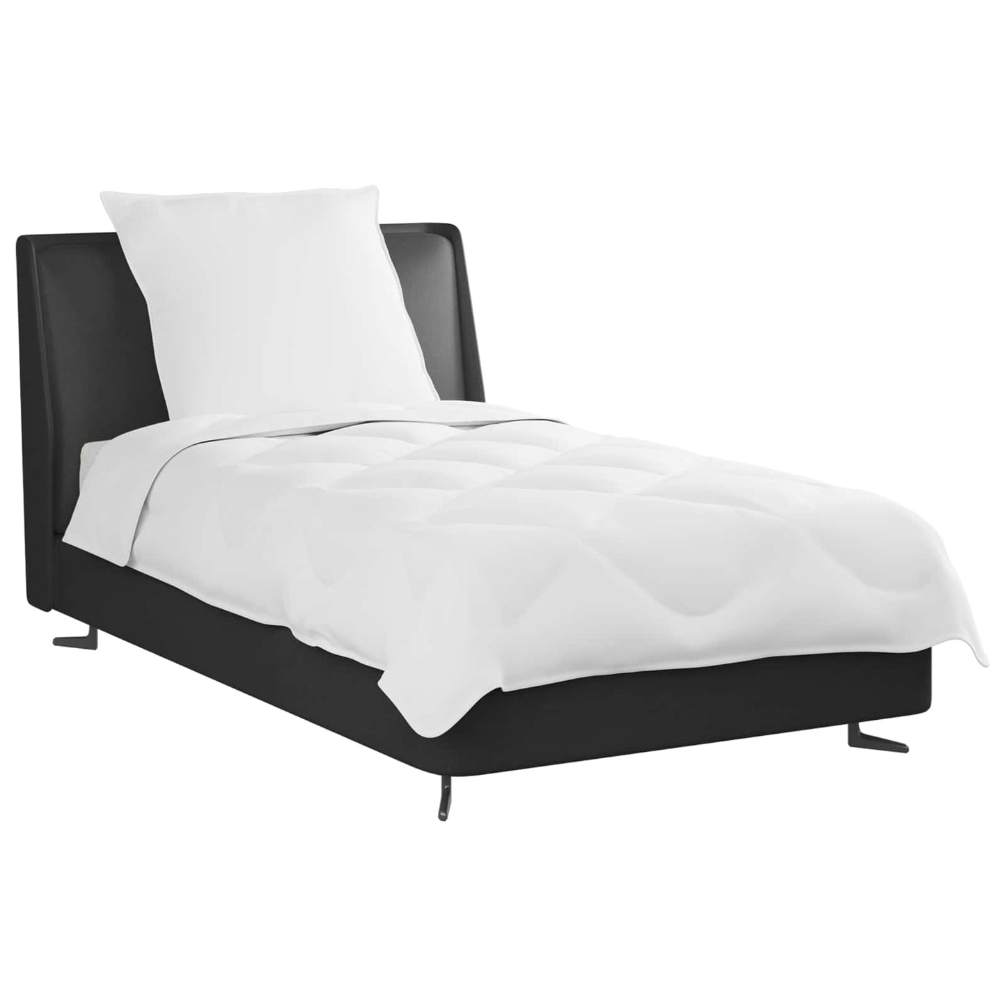 Sommerdecke Mit Kissen 2 Pcs Weiß Mikrofaser