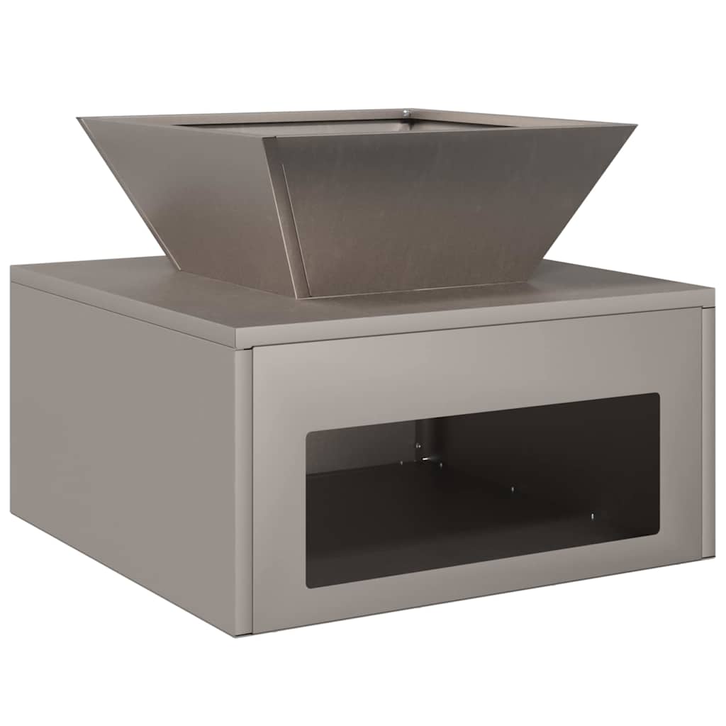Feuerstelle Rostig 50 X 50 X 40 Cm