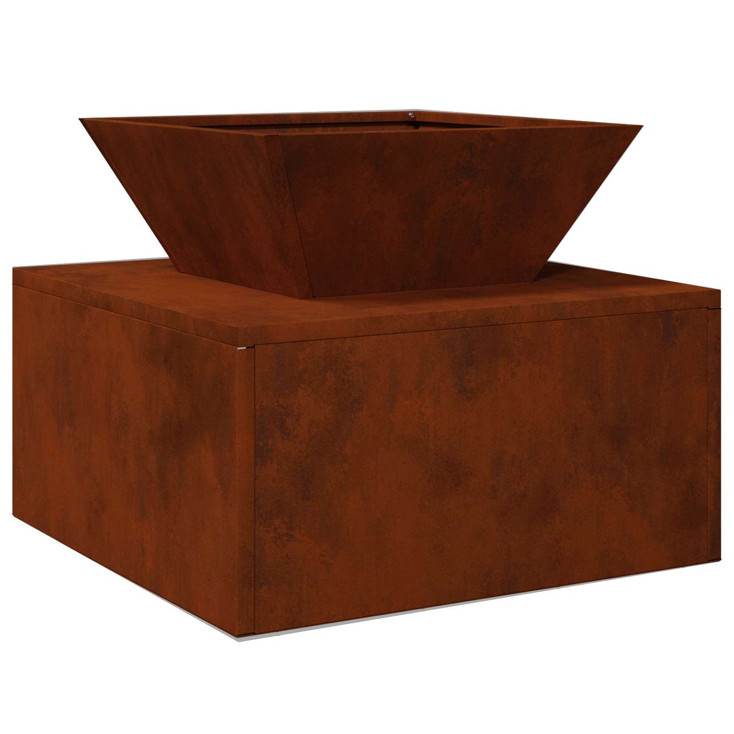Feuerstelle Rostig 50 X 50 X 40 Cm