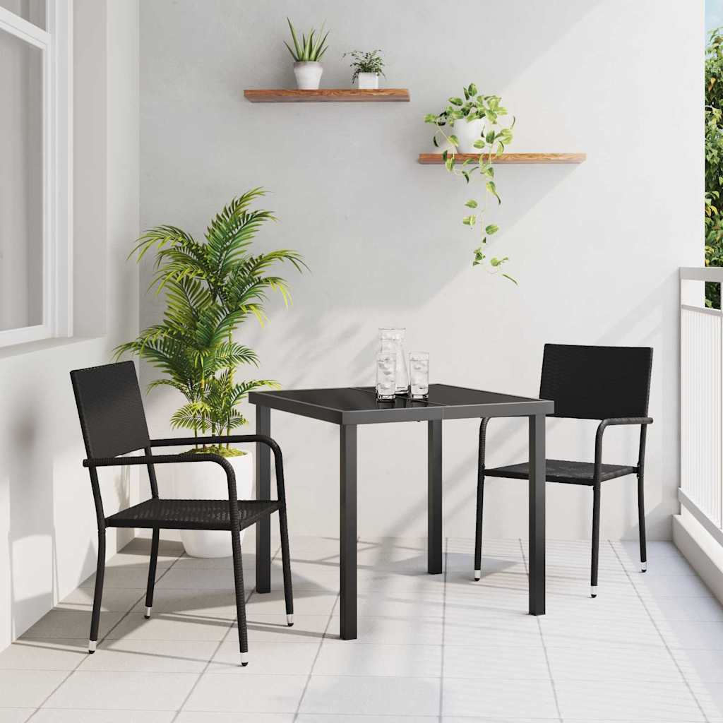 Garten Essgruppe Mit Kissen 7 Pcs Poly-Rattan